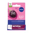 Nivea Blackberry Shine, pielęgnująca pomadka do ust, 4,8 g