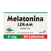 Melatonina Lek-AM, 5 mg, tabletki, 60 szt.