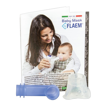 Flaem, Maska do inhalatora dla noworodków 0-1 m, 1 szt.