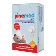 Pinemed, pieluszka dziecięca z woreczkiem do pobierania moczu, 0-5 kg, 1 szt.