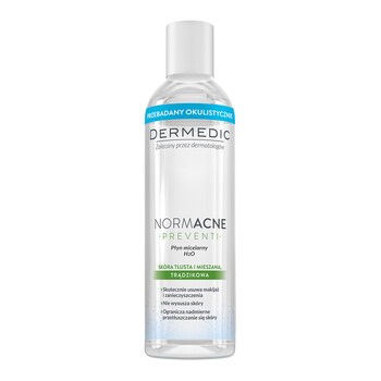 Dermedic Normacne Preventi, płyn micelarny H2O, 200 ml
