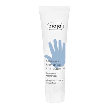 Ziaja, barierowy krem do rąk i na nadgarstki, 100 ml