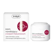 Ziaja 30+, nawilżający krem z kwasem hialuronowym, 50 ml