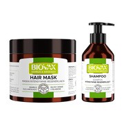 Zestaw Biovax Bambus & Olej Avocado, intensywna regeneracja, szampon do włosów, 200 ml + maska do włosów, 250 ml