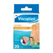 Viscoplast Active, plastry piankowe, 20 szt.