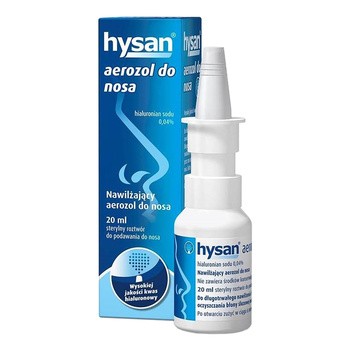 Hysan, aerozol do nosa, nawilżający, 20 ml