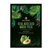 Pax Moly Real Avocado Mask Pack, maska w płachcie nawilżająco-odżywcza, 25 ml