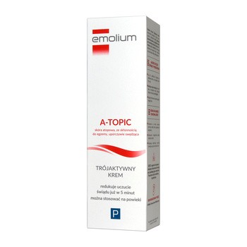 Emolium A-Topic, trójaktywny krem, 50 ml
