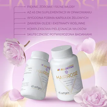 Allnutrition ALLDEYNN Hairrose, kapsułki, 45 szt.