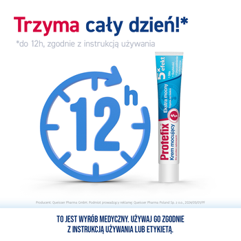 Protefix, krem mocujący do protez, 47 g (40 ml)