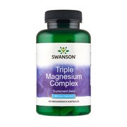 Swanson Triple Magnesium Complex, kapsułki, 100 szt.
