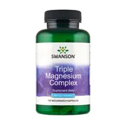 Swanson Triple Magnesium Complex, kapsułki, 100 szt.
