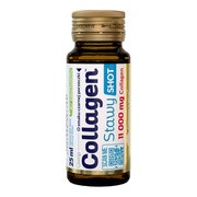 Olimp Collagen Stawy Shot, płyn, smak czarnej porzeczki, 25 ml