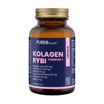 Pureo Health Kolagen rybi complex+, kapsułki, 60 szt.