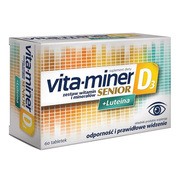 Vita-Miner Senior D3 + Luteina, tabletki, 60 szt.