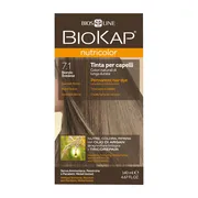 Biokap Nutricolor, farba do włosów, 7.1 szwedzki blond, 140 ml