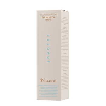 Nacomi Coconut Deep Hydration, żel do mycia twarzy, 140 ml
