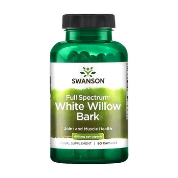 Swanson White Willow Bark, kapsułki, 90 szt.