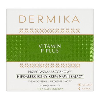 Dermika Vitamin P Plus, hipoalergiczny krem nawilżający, 50 ml