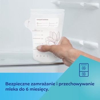 Canpol, torebki do przechowywania pokarmu, 20 szt.