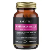 Salvitis Hair Skin Nails (Włosy Skóra Paznokcie), tabletki powlekane, 60 szt.