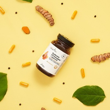 Aura Herbals Kurkuma C3 Complex + piperyna, kapsułki, 60 szt.