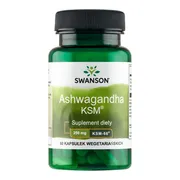 Swanson Ashwagandha KSM-66 ekstrakt, kapsułki, 60 szt.