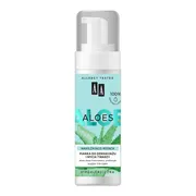 AA Aloes, 100% Aloe Vera Extract, pianka do demakijażu i mycia twarzy nawilżająco-kojąca,150 ml