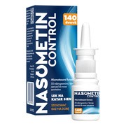 Nasometin Control, 50 mcg/dawkę, aerozol do nosa na alergię, 140 dawek