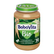 BoboVita Bio, pasternak z cielęcinką i kalafiorem, 10 m+, 190 g