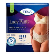 Tena Lady Pants Plus, majtki chłonne, Creme, rozmiar M, 9 szt.