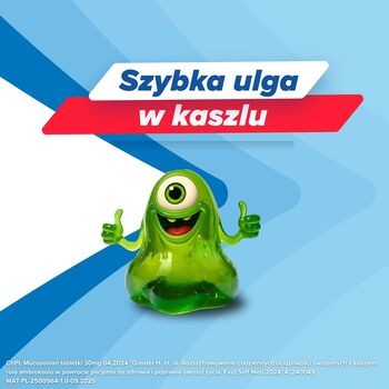 Mucosolvan, 30 mg, tabletki, 20 szt.