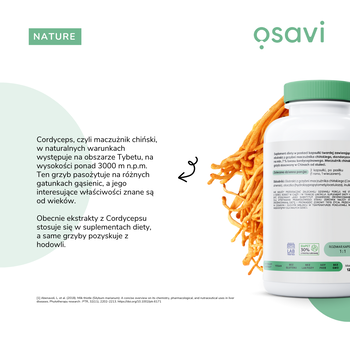 Osavi Cordyceps 1200 mg, kapsułki, 120 szt.