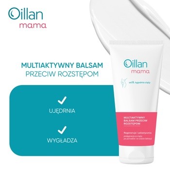 Oillan Mama, multiaktywny balsam przeciw rozstępom, 200 ml