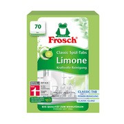 Frosch limonkowe tabletki do zmywarek, 70 szt.