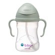 B.box, Bidon ze słomką Sage, 240 ml, 1 szt.