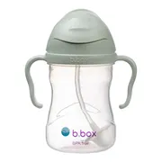 B.box, Bidon ze słomką Sage, 240 ml, 1 szt.