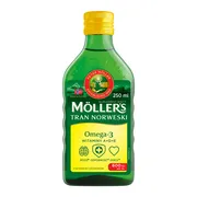 Mollers Tran Norweski, aromat cytrynowy, 250 ml