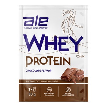 ALE Whey Protein Chocolate Flavor, proszek, 30 g