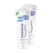 Zestaw 2x Sensodyne Ultraszybka Ulga, pasta do zębów, 75 ml