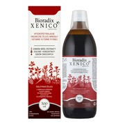 XenicoPharma, Bioradix organiczne żelazo, witaminy i minerały w płynie, płyn, 500 ml