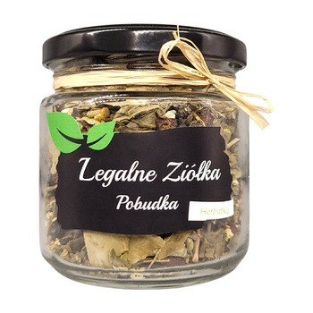 Legalne Ziółka, mieszanka ziół Pobudka, słoik, 50 g