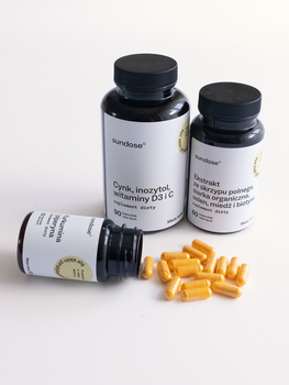 Sundose For Skin Problems, kapsułki, 30 szt. + 90 szt.