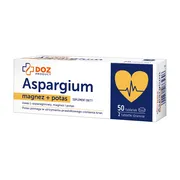 DOZ Product Aspargium Magnez+Potas, tabletki powlekane, 50 szt.
