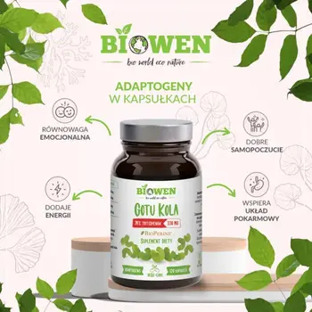 Biowen Gotu Kola ekstrakt, kapsułki, 120 szt.