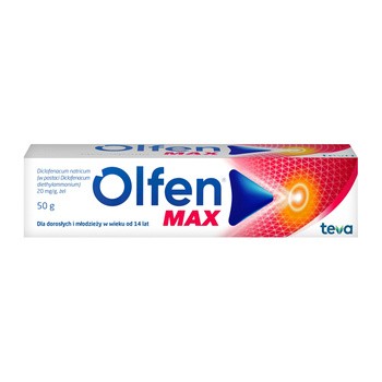 Olfen MAX, 20 mg/g, żel,  50 g