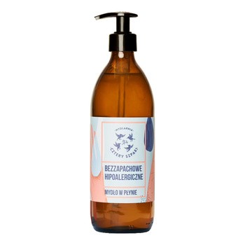 Mydlarnia 4 Szpaki, hipoalergiczne naturalne mydło w płynie, bezzapachowe, 500 ml