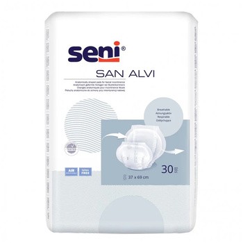 Seni San Alvi, pieluchy anatomiczne, 30 szt.
