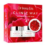 Zestaw Promocyjny Dr Irena Eris Clinic Way 4°, modelujący owal twarzy dermokrem na dzień, 50 ml + poprawiający gęstość skóry dermokrem na noc, 50 ml