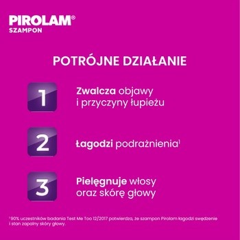 Pirolam, szampon, saszetki, 6 ml, 6 szt.